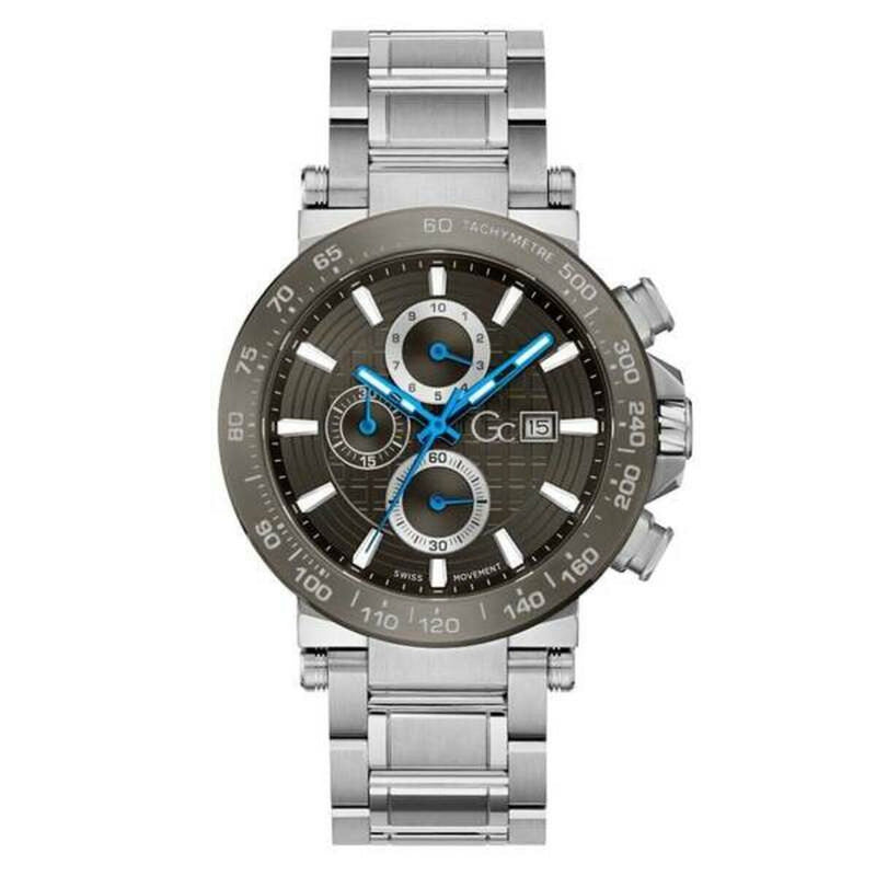Relógio Masculino GC Watches Y37011G5MF Aço Inoxidável Prateado 44mm
