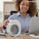 Mini Ultrasound Air Cooler-Humidifier with LED Koolizer InnovaGoods