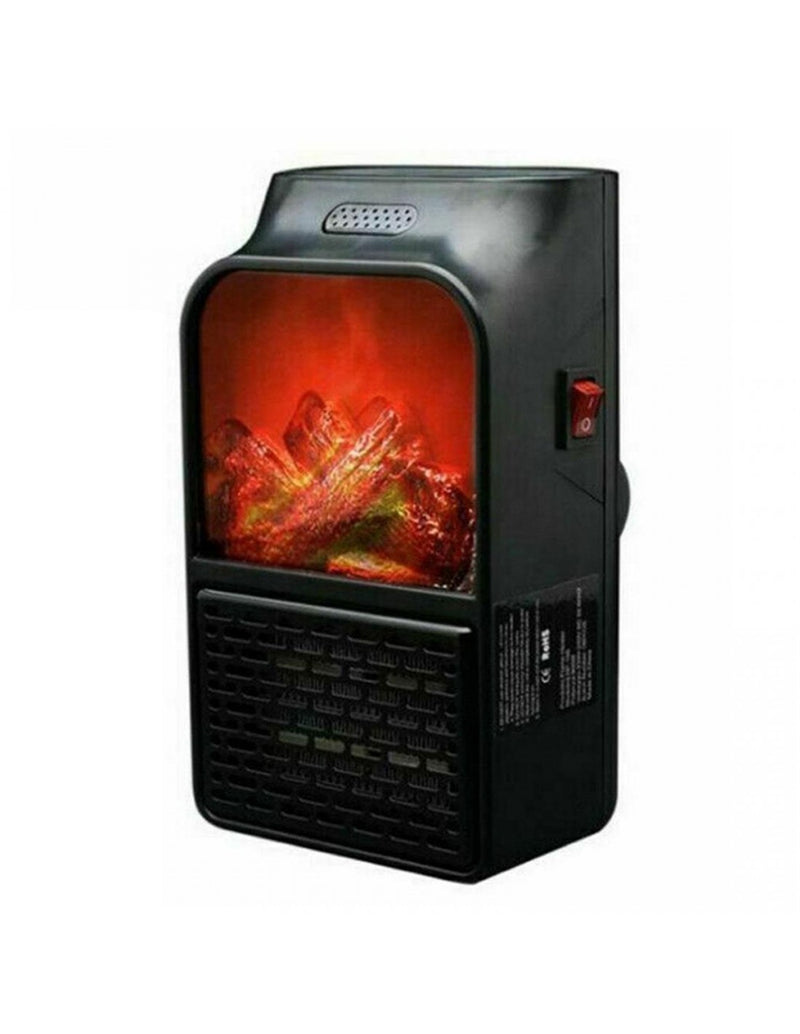 Aquecedor Portátil Elétrico com Efeito Lareira