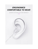 Auriculares estéreo QA-C50 con conexión iOS