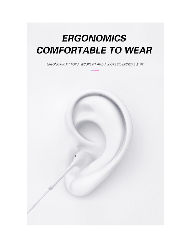 Auriculares estéreo QA-C50 con conexión iOS