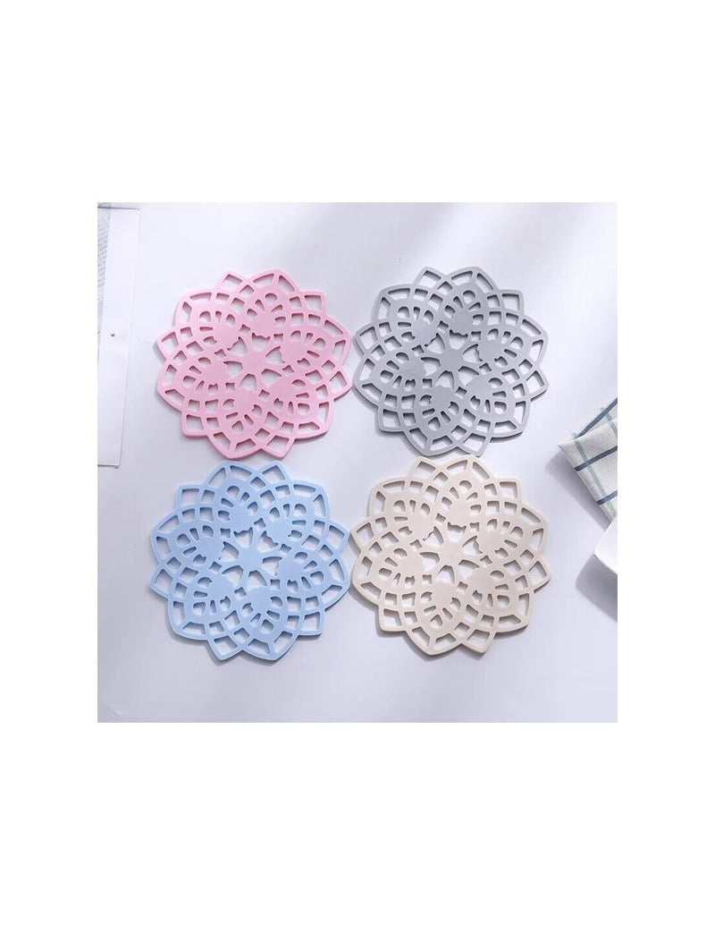 Base de silicona antideslizante - paquete de 6