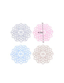 Base de silicona antideslizante - paquete de 6