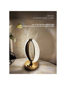 Candeeiro LED Oval Decorativo