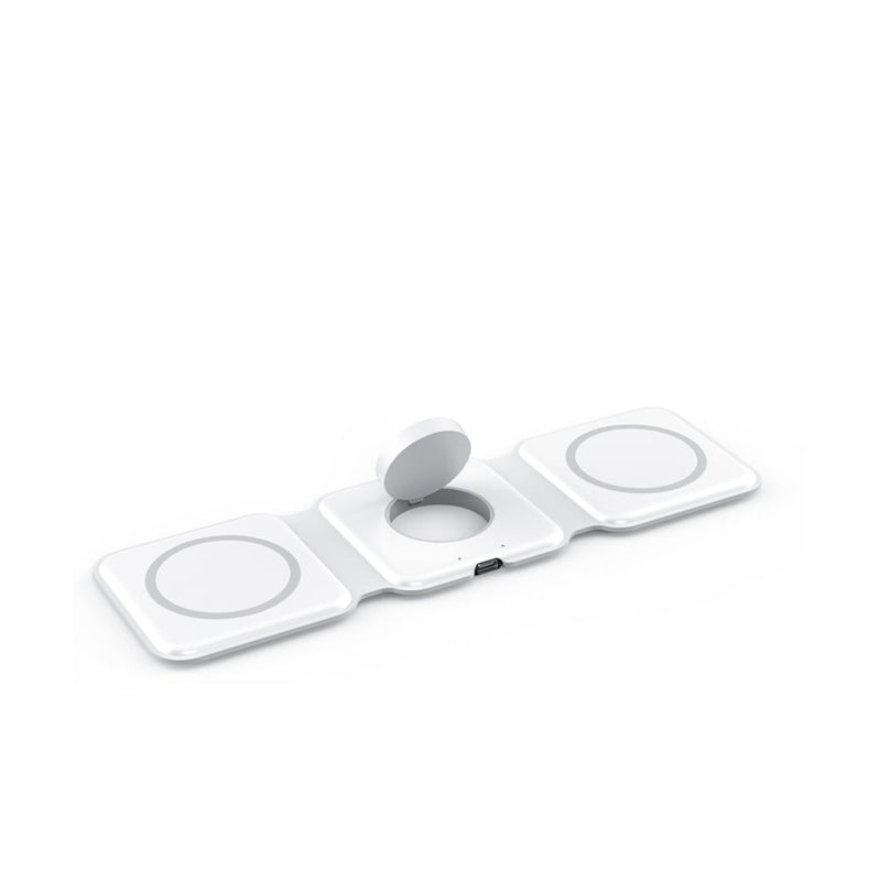 Carregador Wireless 3 em 1 Dobrável