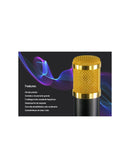 Kit Microfone de Estúdio com Placa de Som