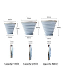 Copos Dobrável em Silicone com Tampa