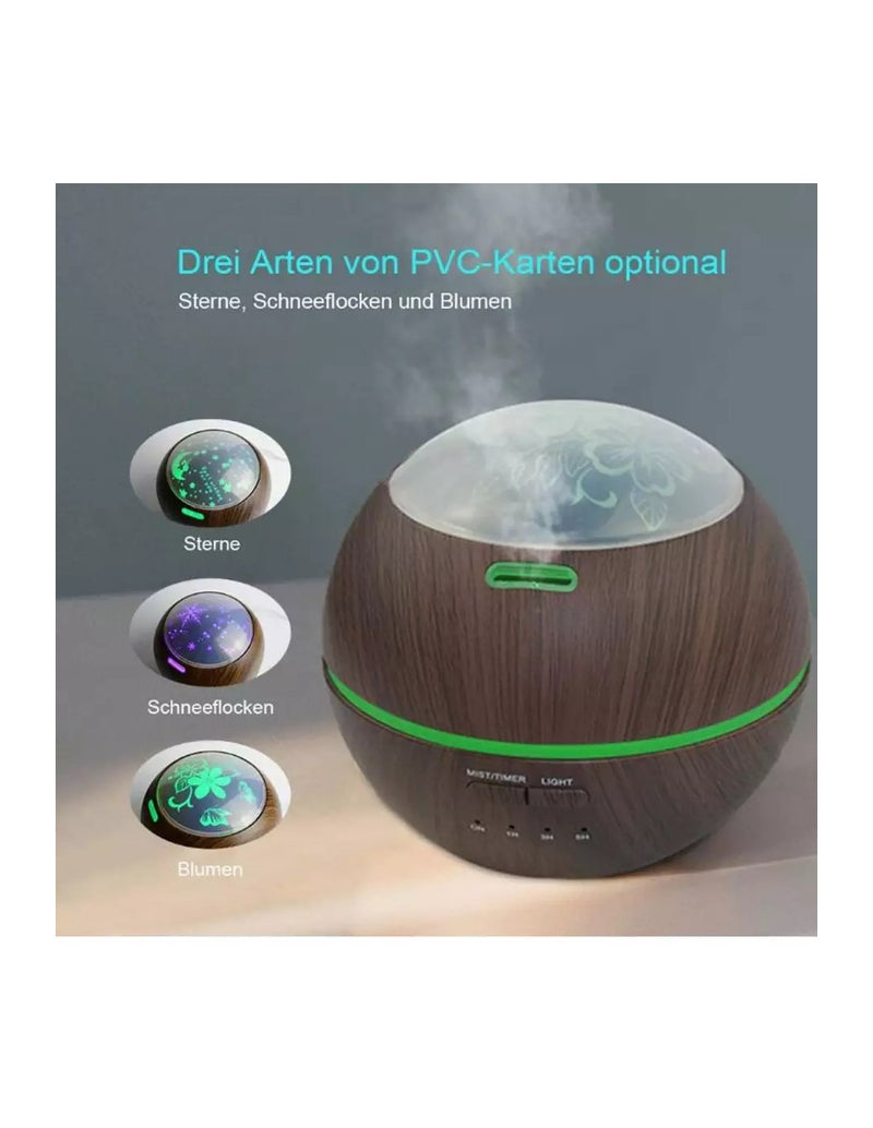 Difusor Madeira com Projeção