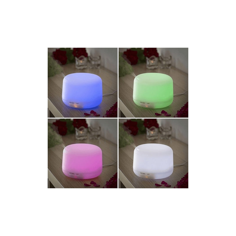 Difusor Aromaterapia 500ml Luz LED