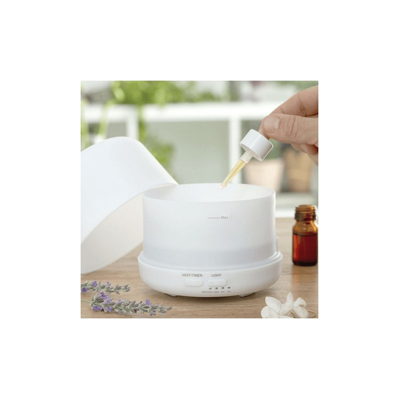 Difusor Aromaterapia 500ml Luz LED