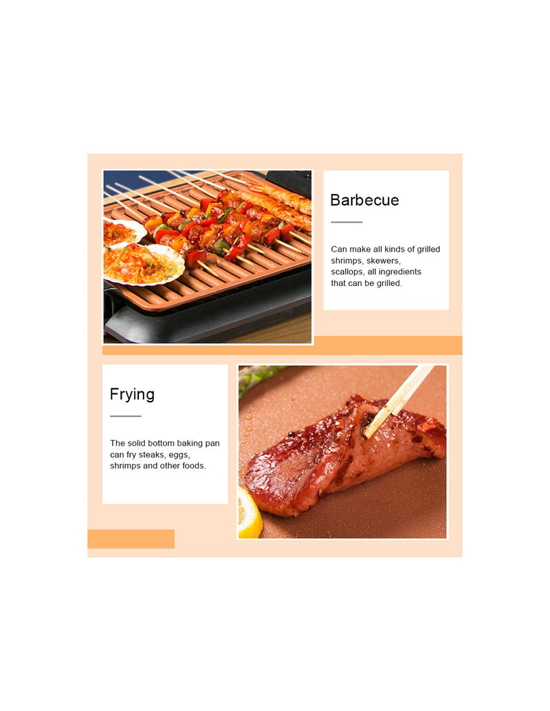 Grelhador Elétrico Sem Fumo QA-CF15