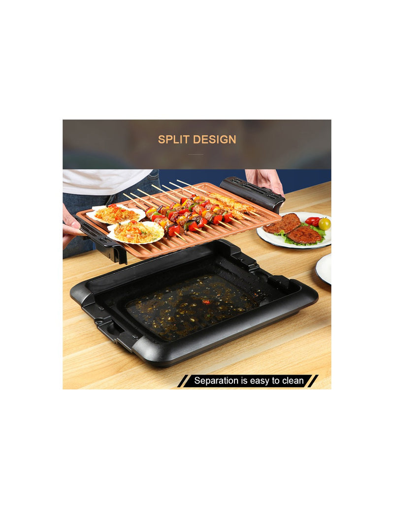 Grelhador Elétrico Sem Fumo QA-CF15