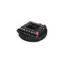 Kit 3 en 1: Rodillo abdominal, soporte para flexiones y cuerda de resistencia