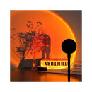 Lâmpada Pôr do Sol Vermelha