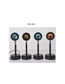 Lâmpada Pôr do Sol Vermelha