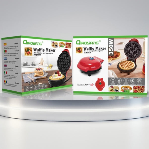 Mini Máquina de Waffles QA-CF26