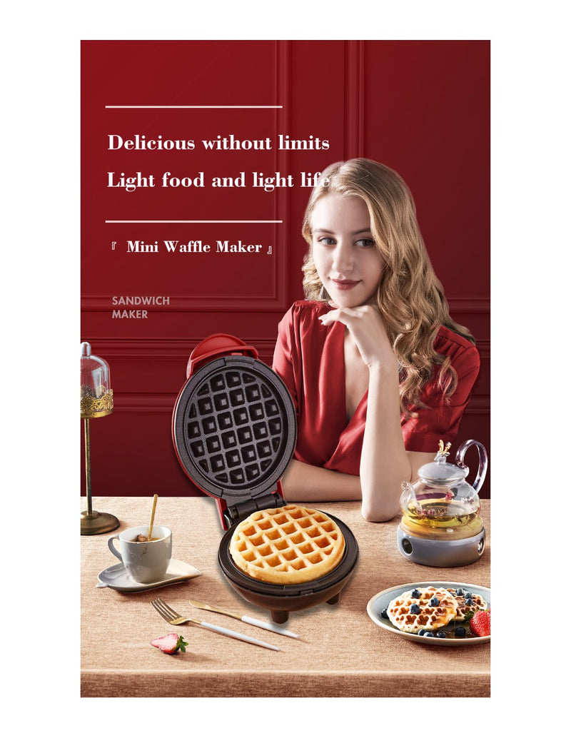 Mini Máquina de Waffles QA-CF26