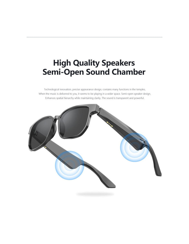 Smart Sunglasses with Bluetooth 5.1 Audio