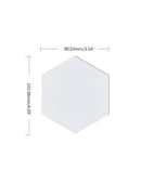 Painel LED Hexagonal (3un)