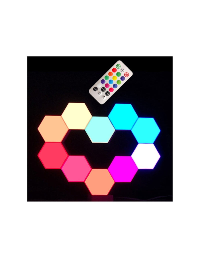 Painel LED Hexagonal (3un)