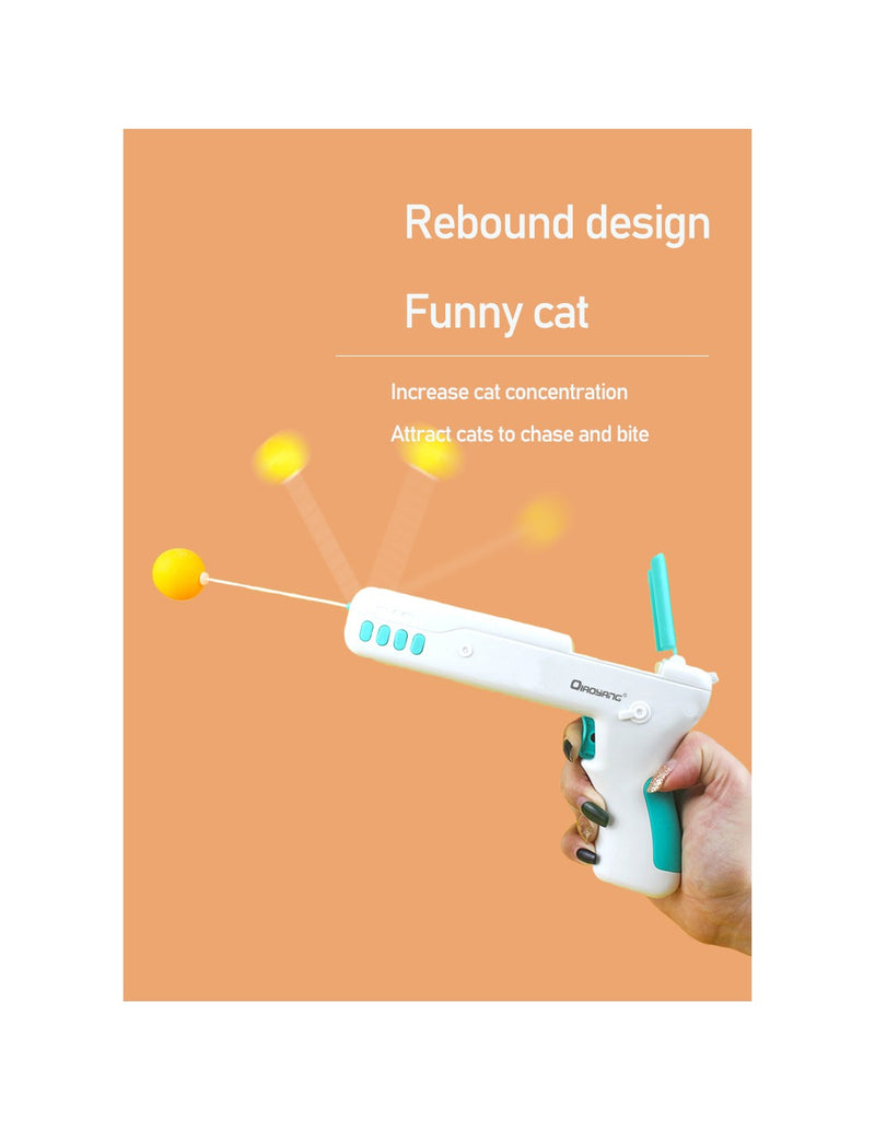 Pistola Divertida para Gatos QA-CW2