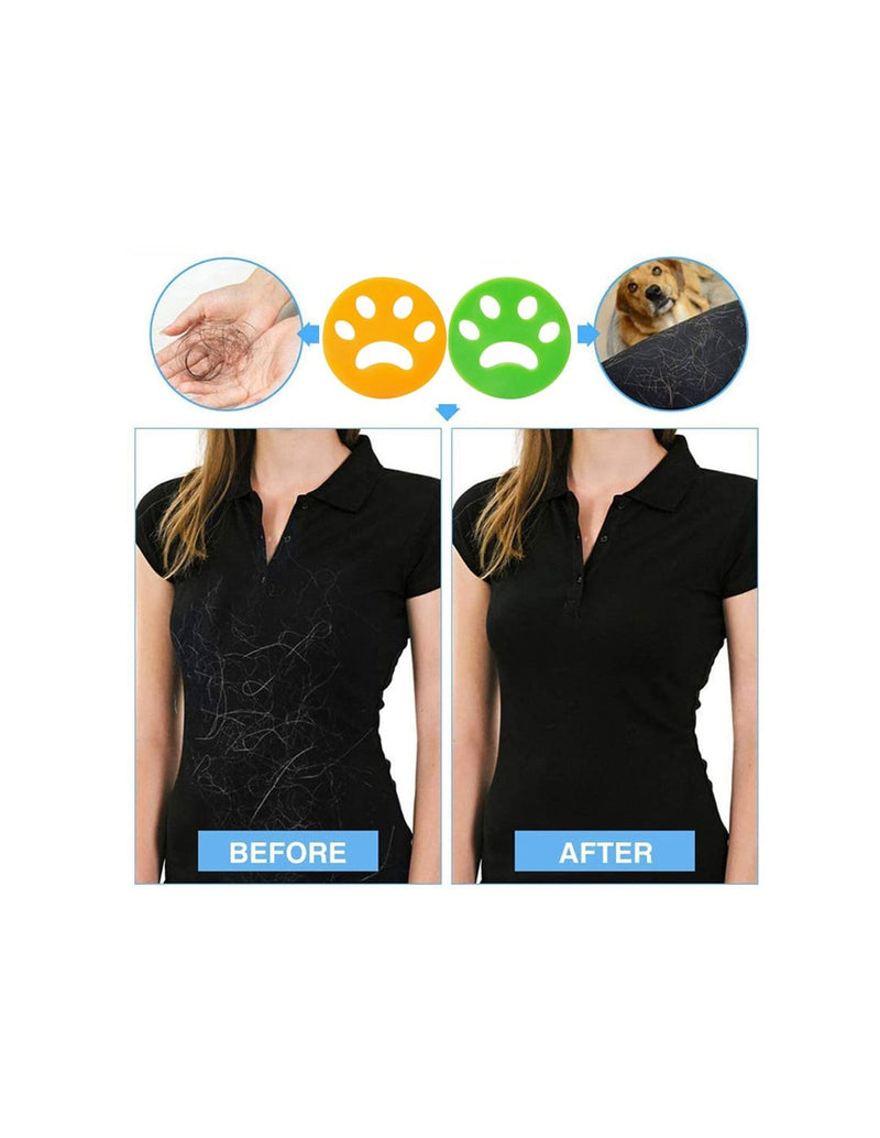 Removedor de Pelos de Animais de Estimação em Formato de Pata