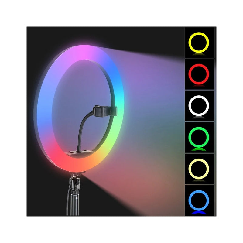 RGB Ring Light with Tripod Stand