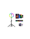RGB Ring Light with Tripod Stand