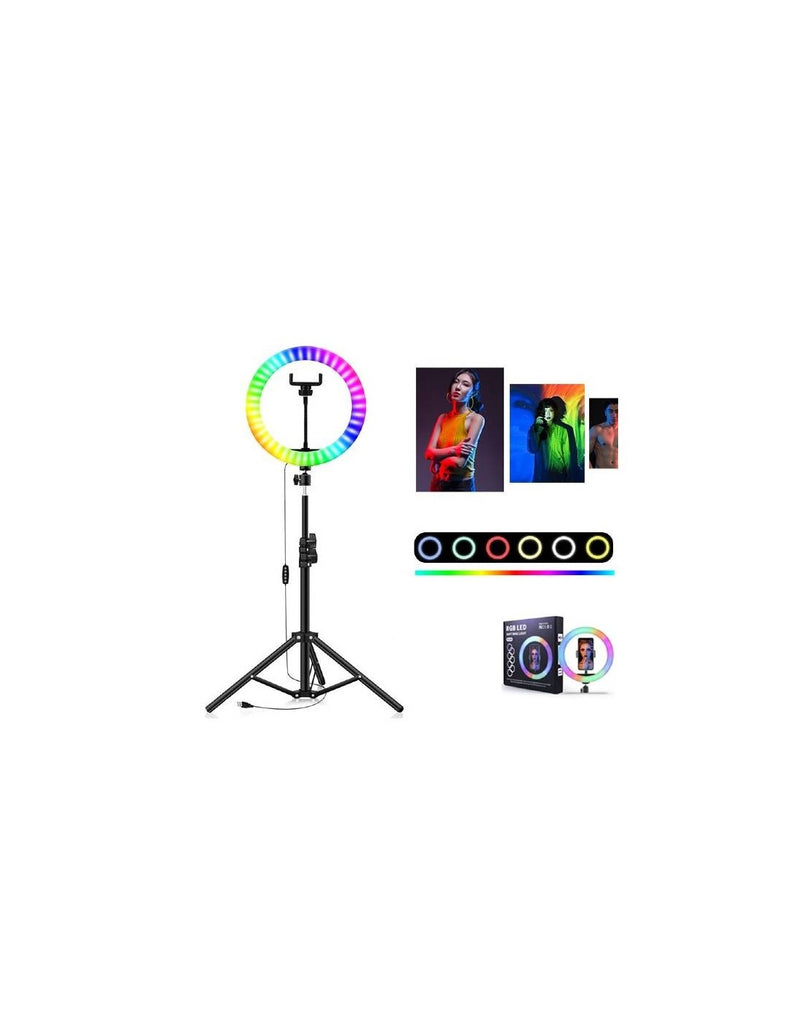 RGB Ring Light with Tripod Stand