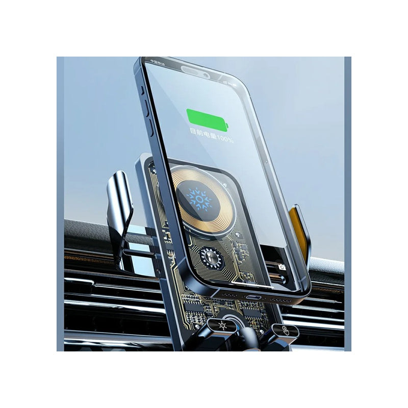 Suporte Automóvel com Carregamento Wireless