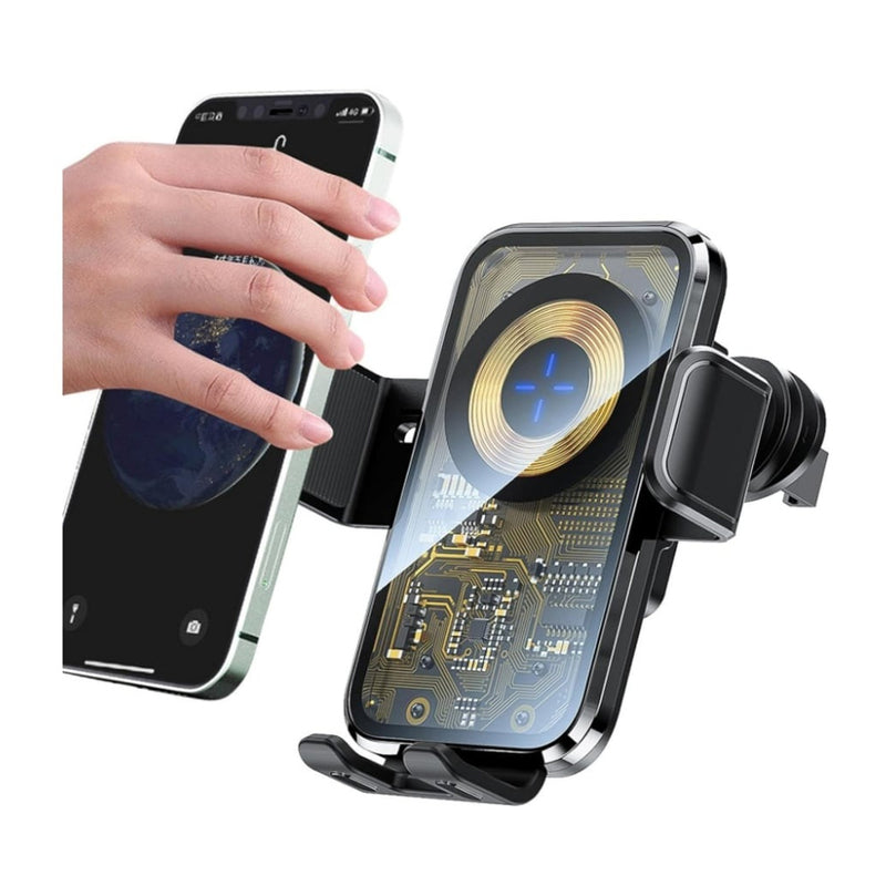 Suporte Automóvel com Carregamento Wireless